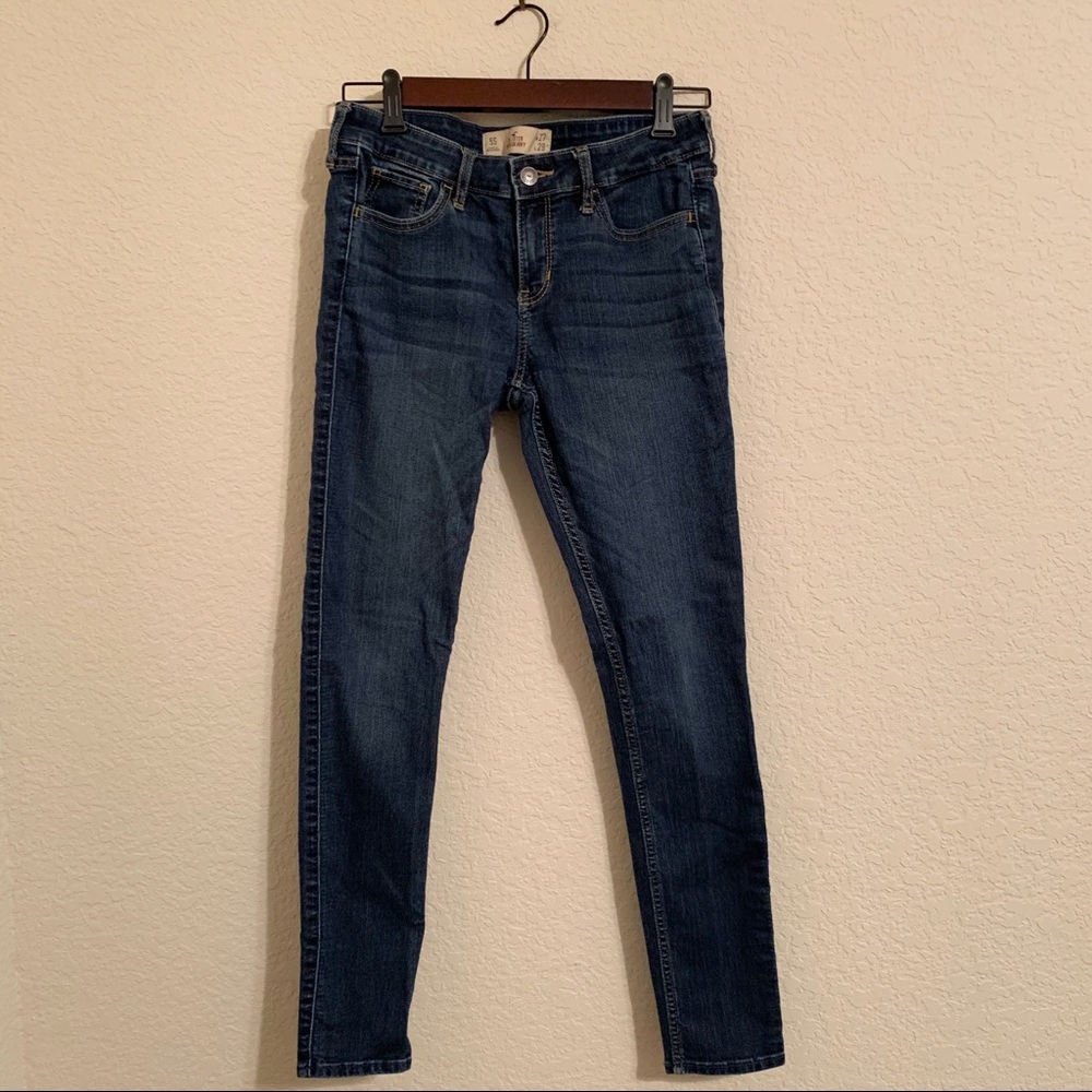 Hollister low rise super skinny jeans